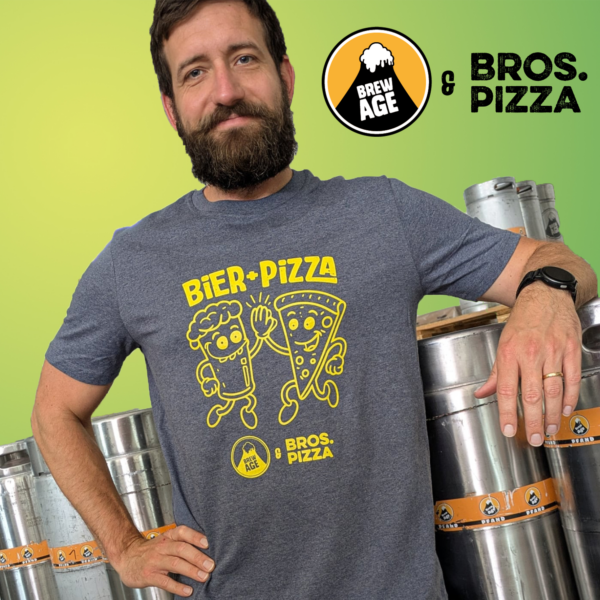 T-Shirt PIZZA + BIER